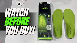 Close up look at #Superfeet All-Purpose Support High Arch Insoles (Green)