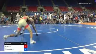 126 Lbs Consi Of 16 #1 - Kaden Jett, Ohio Vs Zeth Romney, California B92a
