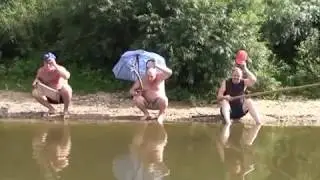 А Вам так слабо? Сплав на плоту Трезвый.