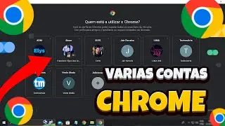 Como Usar Mais de Uma Conta Google no Navegador Chrome no Windows 10 e 11 | Tutorial Passo a Passo