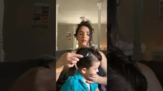 Hes growing up so fast #doingmytoddlershair #brushinghair #hair #parati #fyp #shorts