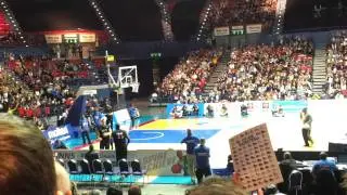 BBL Slam Dunk Competition ( Final Round ) during the 2012 BBL Cup Final