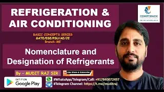 Refrigeration & Air Conditioning RAC by Mudit Raj Sir for GATE ESE PSU AE JE