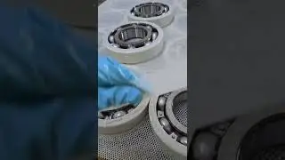 Insulated bearings for VFD-driven motors