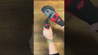 Milwaukee GEN 2 M18 FUEL 125mm Angle Grinder w/ dual trigger and paddle switch #shorts #tools