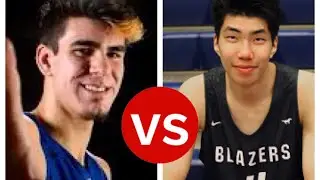 7&rsquo;5 Foot Tall Matt Van Komen Vs. 7&rsquo;3 Foot Tall Harold Yu Basketball Highlight Mix