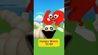 Hungry Worms vs 69 Garry's Mod #robloxindonesia #kogakocheng #games #shorts #brainrot
