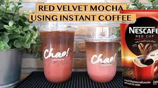 СПЕЦИАЛЬНОЕ ПРЕДЛОЖЕНИЕ КО ДНЮ СВЯТОГО ВАЛЕНТИНА: RED VELVET MOCHA #caferecipes