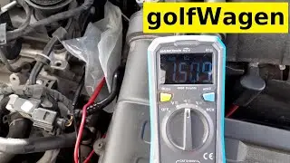 VW Golf 7 coolant temperature sensor diagnostic w/o software