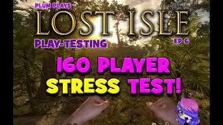 🌴🗺️🎮160 PLAYER STRESS TEST! -Lost Isle Playtesting Ep 6 🗡️🧙&zwj;♀️🪄 #plumplays  #lostisle #stresstest
