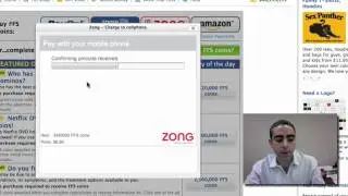Zong mobile payment demo on a Facebook app