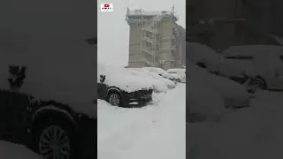 Latest situation of snowfall in swat valley | Heavy snowfall | 12 jan 2023 #shorts