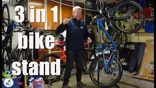 Bike storage solutions. Acerbis 3 in 1 Bike stand review.