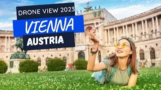 Vienna 2023 - Vienna  - Austria  -  By Drone - Streets - Night View - Vienna  Tour 2023
