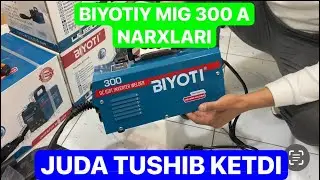 2023-YIL BIYOTI MIG 300 POLAVTOMAT KEMPEN SVARKA NARXLARI AKTSIYA NARXLARDA