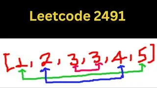 Leetcode 2491 : Divide Players Into Teams of Equal Skill | Two Pointers