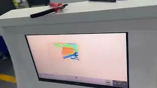 Small Tunnel 6550 X Ray Baggage Scanner
