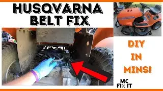 Husqvarna Drive Belt Falls Off FIX (Complete Guide)
