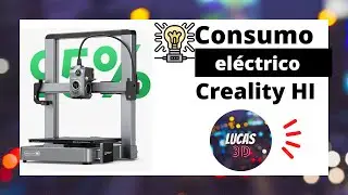 ⚡️ Consumo eléctrico Creality HI ⚡️#review #crealityHI
