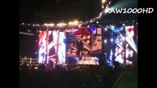 WWE Raw 1000 (Raw 7/23/12) New Raw Stage HD