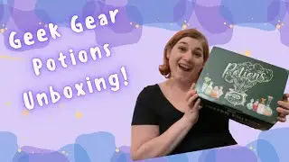 Forgetting Luna is in Ravenclaw Unboxing of Geek Gear Loot Crate!