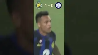 Al Nassr vs Inter Milan🔥 | Friendly Match🤝 2023 | #shorts  #friendlymatch