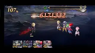 Another Eden - F2P team + Sevyn vs Shadow of Swordman (Dark Curio)