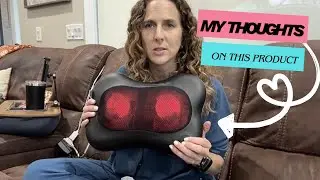 Zyllion Shiatsu Back and Neck Massager: Everything to know BEFORE you buy. #ad #amazoninfluencer
