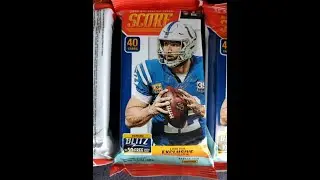 2019 NFL Score 40 card value packs