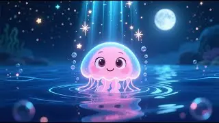 Deep Sleep Story For Kids: The Pearlescent White Jellyfish Floats to Dreamland | Bedtime Dreamy Paws