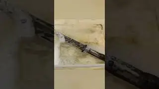 Destroyed bayonet restoration. #resto #restoration #diy #rusty #military #vintage #howto