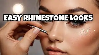 3 easy ways to wear rhinestones as makeup      @easylifestyle890