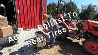 Adding Ballast To Rear Tractor Tires