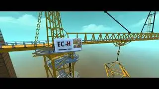 Liebherr 1000 EC-H - BIG Tower Crane - Scrap Mechanic