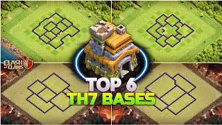 Town Hall 7 Anti 3-star War Base Layout's | Best Th7 Cwl Base With Copy Links! Clash of Clans 