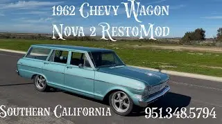 1962 Chevy Nova 2 Station Wagon FOR SALE 951.348.5794