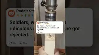 Солдаты, какая самая нелепая причина, по которой кого-то не приняли на базовую подготовку? #reddit