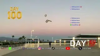 Day 100: Part 2 | Sunday Reflection 💯 | Blood Moon IRL 🪞🎈🔴🌕 | Streamer Kyle Young