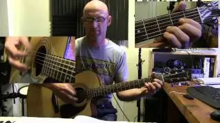 U2 - One. Acoustic guitar tutorial and cover