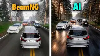 BeamNG.Drive VS AI | AI Recreates These Crashes 🤯🚗 #4