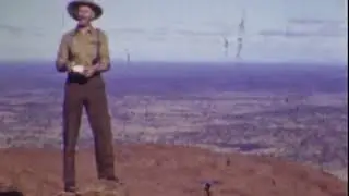 Climbing Uluru/Ayers Rock 1946