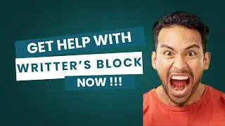 How to Overcome, Cure and Get Past Writer&rsquo;s Block Right Now!!!!