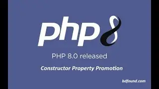 New Features - Constructor Property Promotion in PHP 8