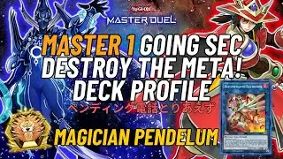 Master 1 Going sec (10/09/2023) Magician Pendulum -Yu Gi Oh Master Duel-Deck-October 2023 [Ranked]