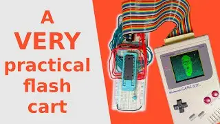Make a GameBoy flash cartridge!