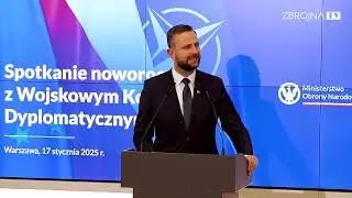 Spotkanie wicepremiera z wojskowym korpusem dyplomatycznym
