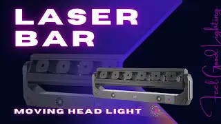 FGL - laser bar light | laser bar moving head | RGB 6 eyes moving head laser with DMX control