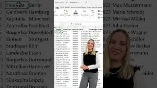 Wusstest du schon, dass man Tabellen in Excel so einfach formatieren kann?💡