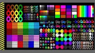 Mix All (italia brainrot, Sprunki, Worm, Stickman, Rings, Car) Survival Race 10 in Algodoo