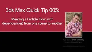 Merging a Particle Flow (with dependencies) from one scene to another